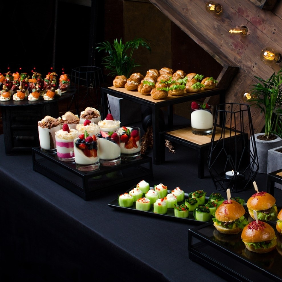 Kaktuss banketi - kafijas pauze - Banketa uzkodas